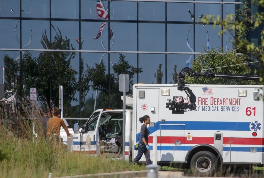 'Chicago Fire' TV show films in 90 North